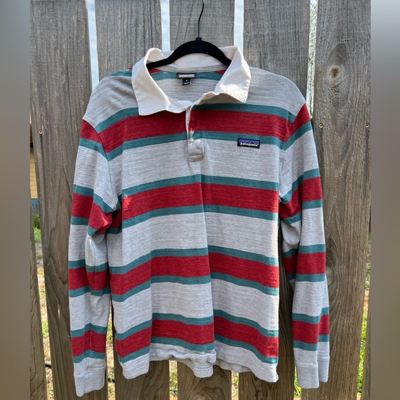 Patagonia Shirts Vintage Medium Patagonia Rugby Poshmark